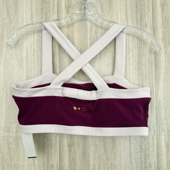 Beyond Yoga Kate Spade Sports Bra Womens Medium Color Block Athletic Workout - Picture 4 of 13
